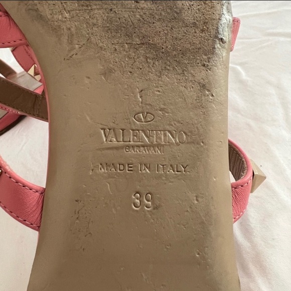🔥sold🔥Authentic pink Valentino rockstud flats - size 39 - Picture 7 of 9